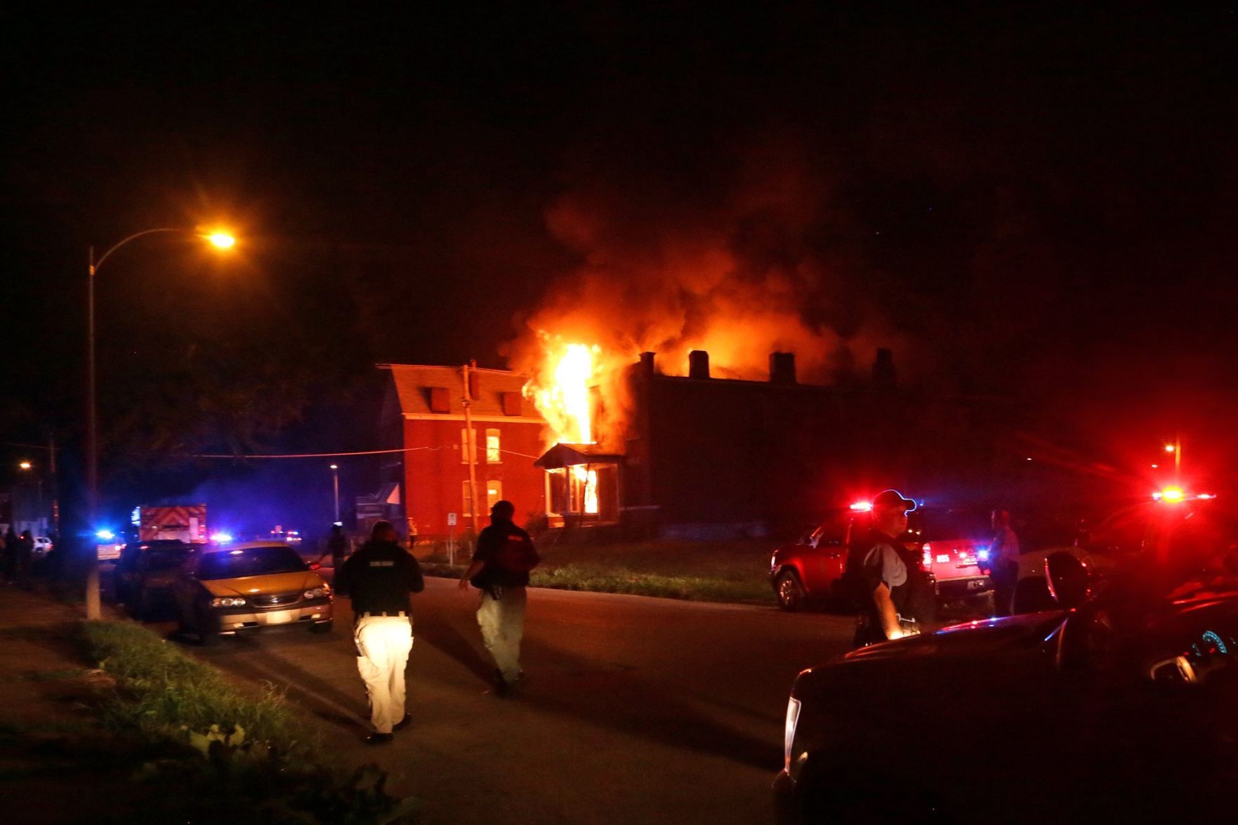 Fire on Bayard